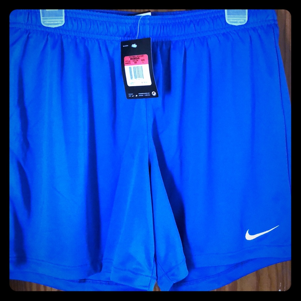 Nike Blue Soccer Training Shorts